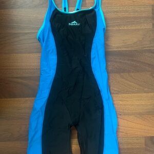 Sbart Black and Blue Rowing uni or swimsuit